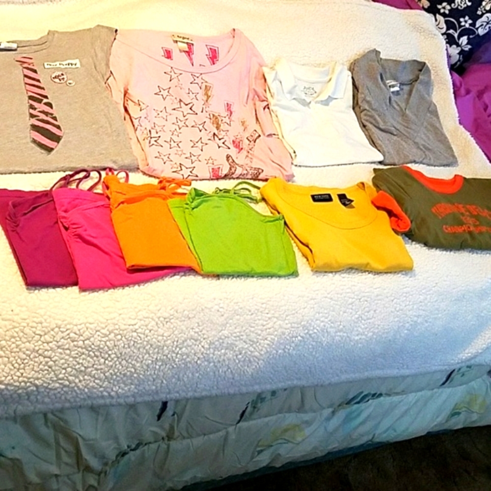 Flash Final Sale $20off! Lot of 10 tops : Tank & Shirt Lot